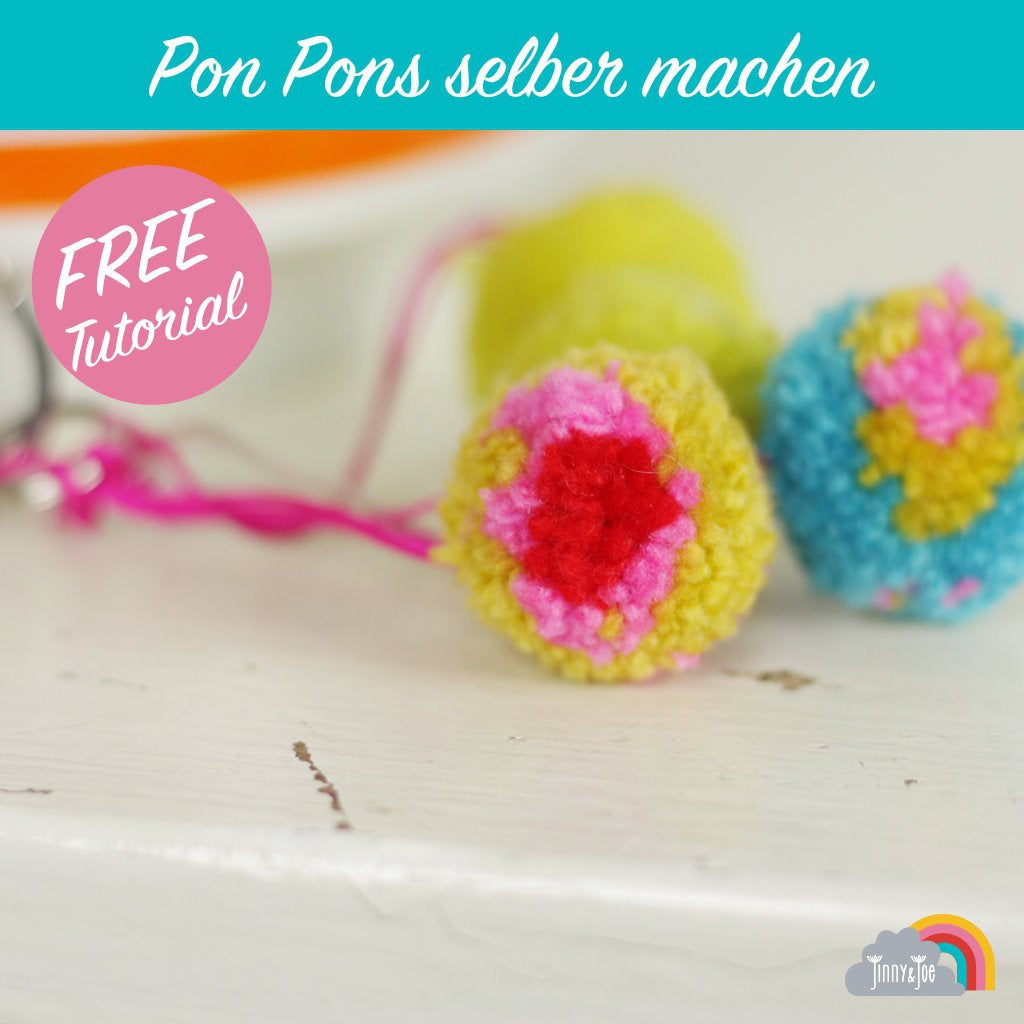 DIY Nähblog-DIY Deko - Pon Pons einfach selber machen-Jinny & Joe
