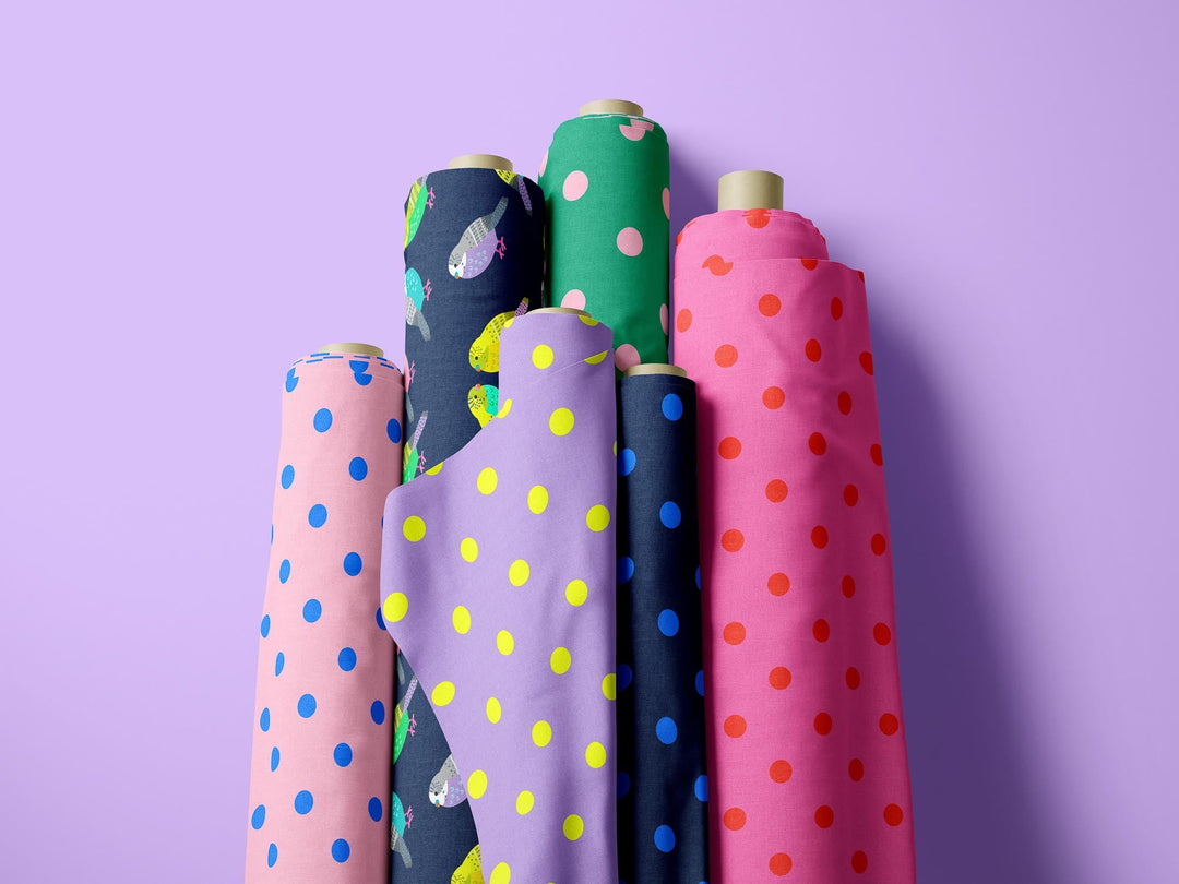Punkte, Budgies & More: neue Designs auf French Terry 🌈