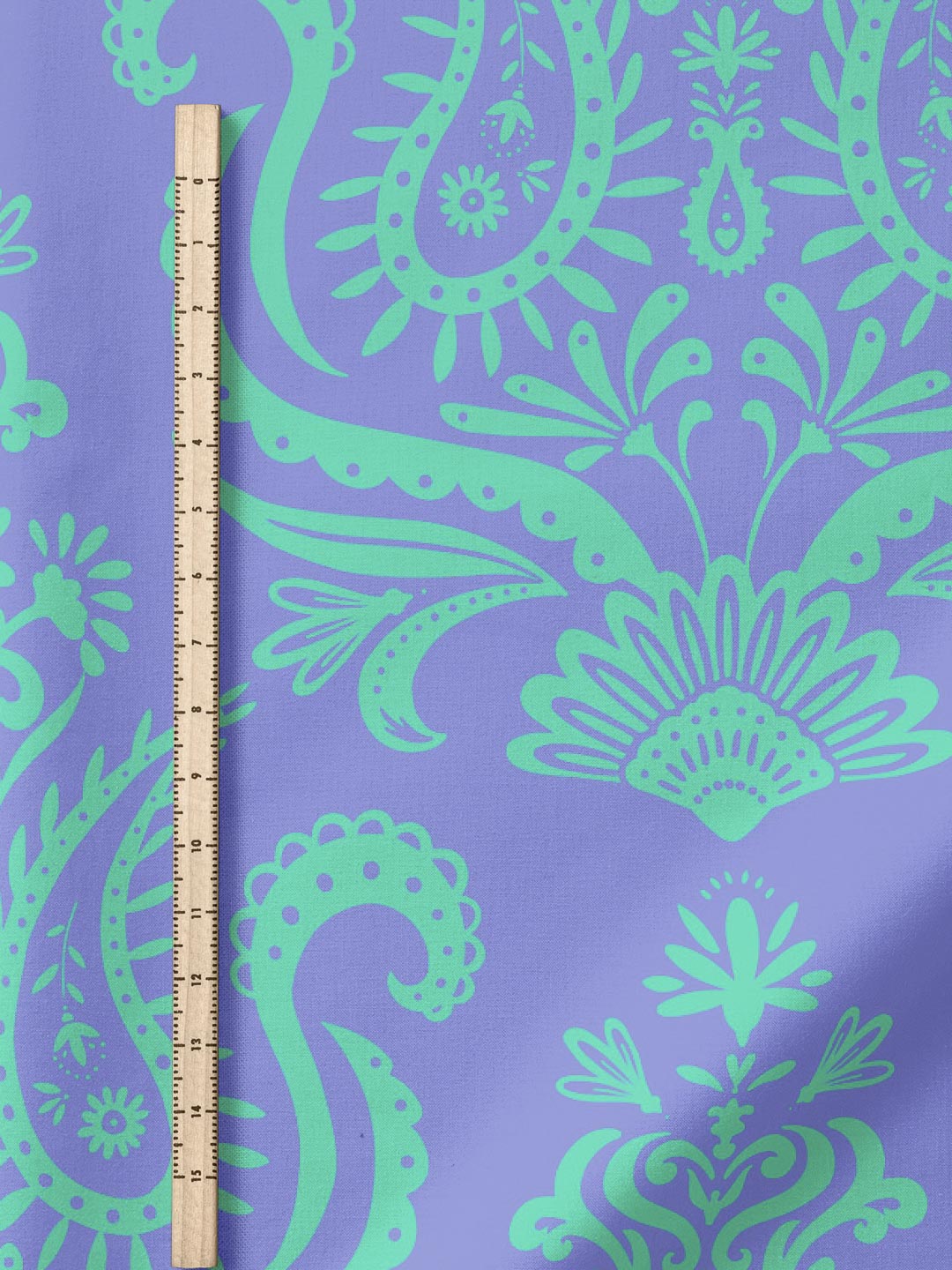 J&amp;J Viskose Lady Loopington blueberry