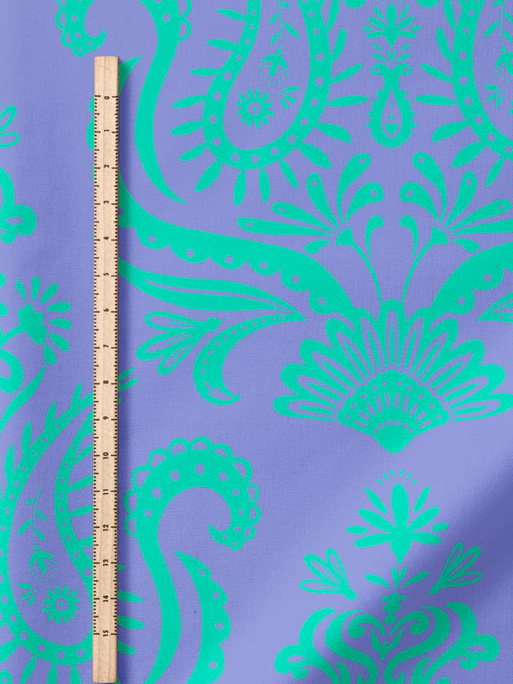 J&amp;J Viskose Lady Loopington blueberry
