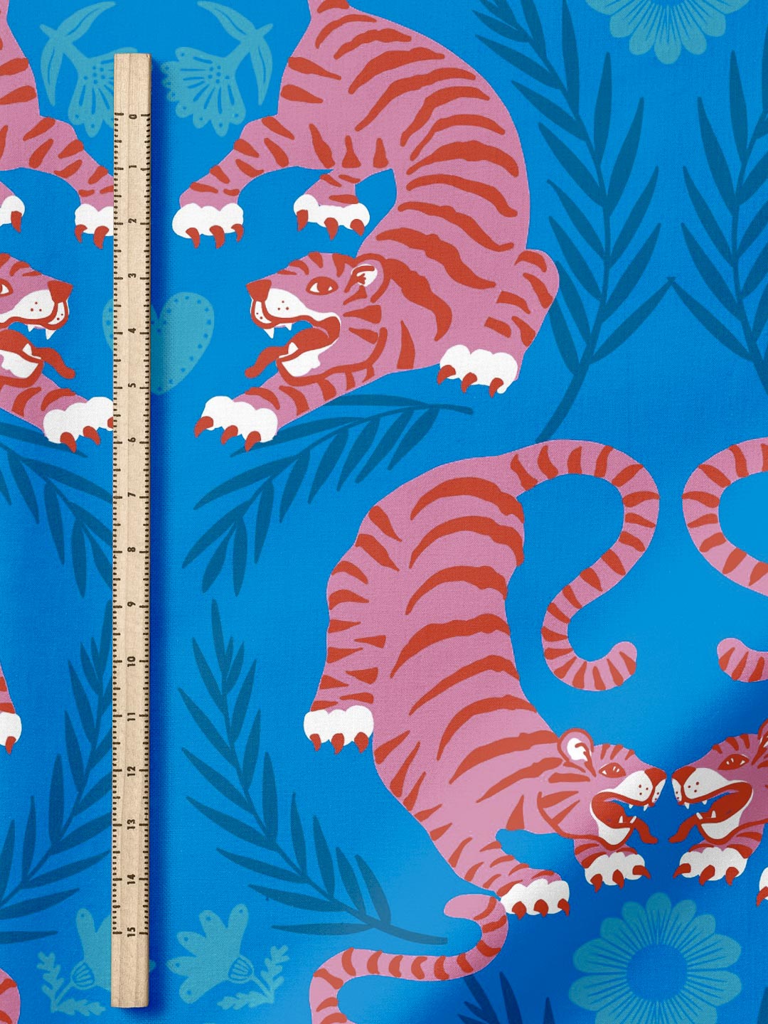 J&amp;J Viskose El Tigre royal