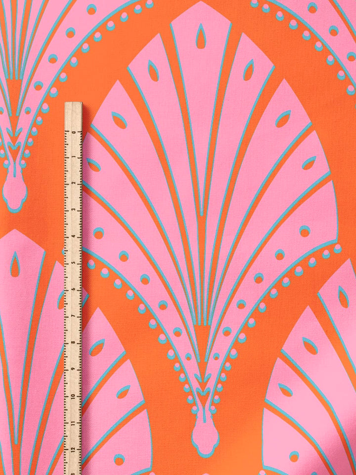 J&amp;J Viskose Dolly Deco orange
