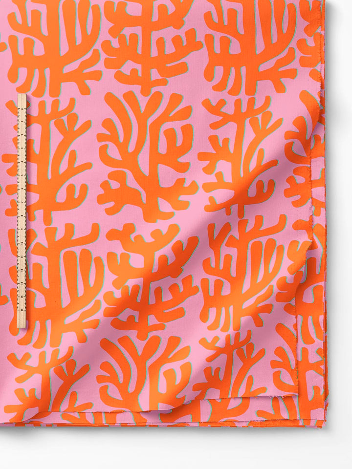 J&amp;J Viskose Coral Gables rosa