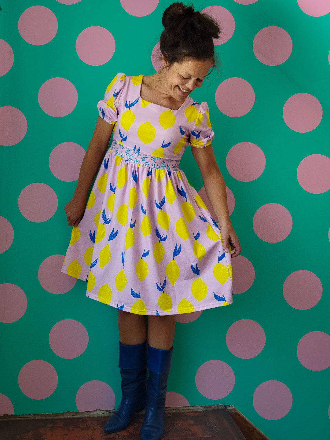 J&amp;J Bio Jersey Lady Lemonade rosa