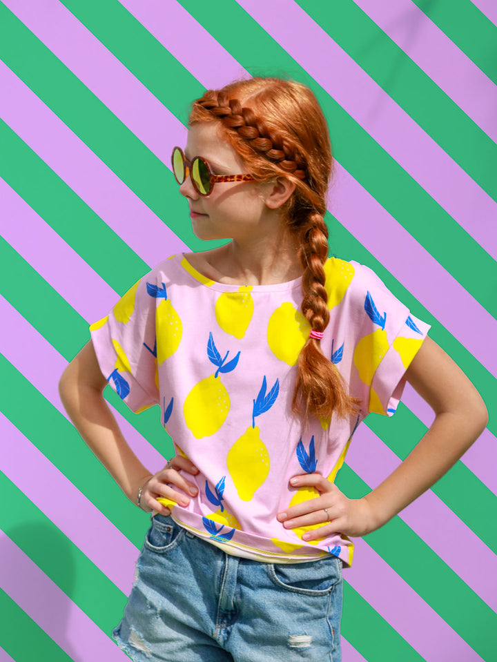 J&amp;J Bio Jersey Lady Lemonade rosa