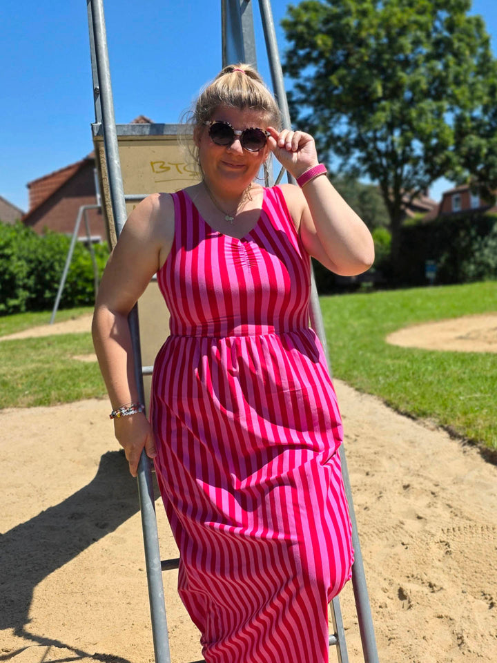 J&amp;J Bio Jersey Ringelz hot pink rot