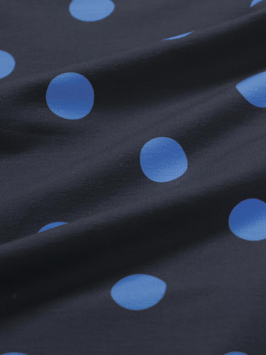 J&amp;J Bio French Terry Dotty marine