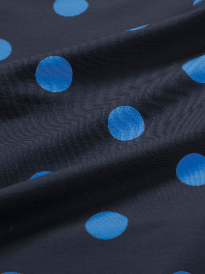 J&amp;J Bio French Terry Dotty marine