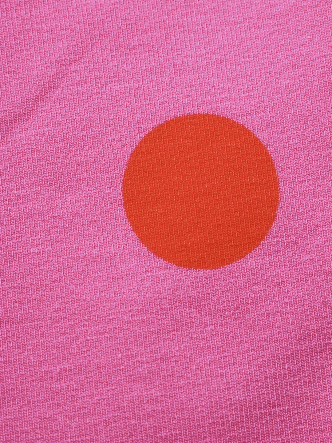 J&amp;J Bio French Terry Dotty hot pink