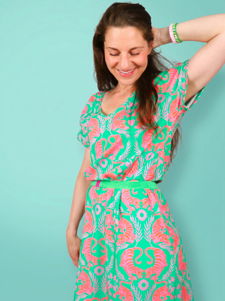J&amp;J Bio Jersey El Tigre springgreen