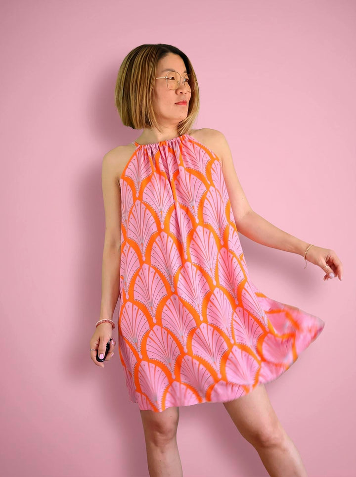 J&amp;J Viskose Dolly Deco orange