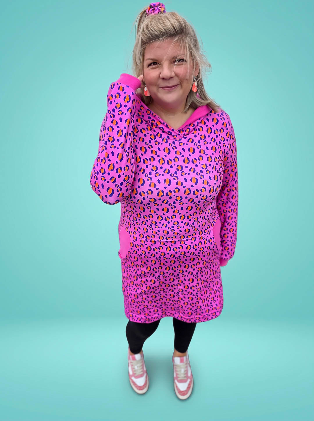 J&amp;J Bio Jersey Mini Leo pink
