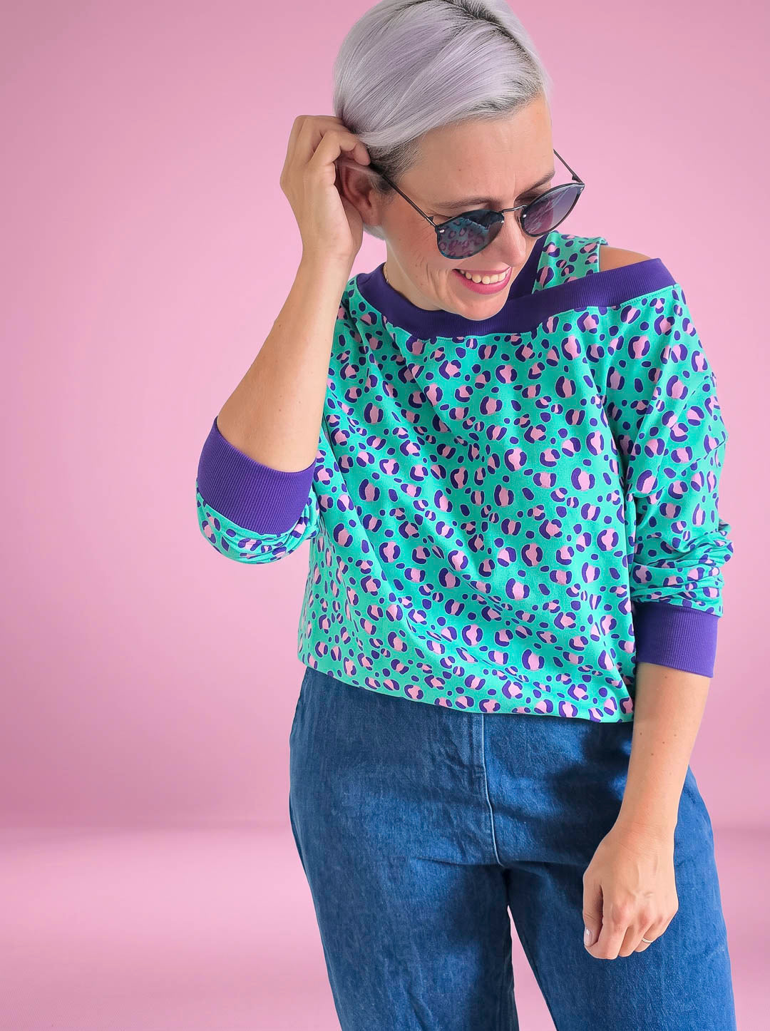J&amp;J Bio Jersey Mini Leo emerald