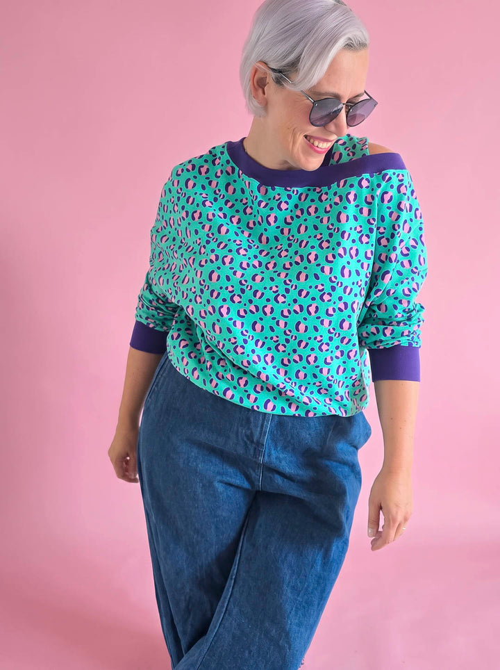 J&amp;J Bio Jersey Mini Leo emerald