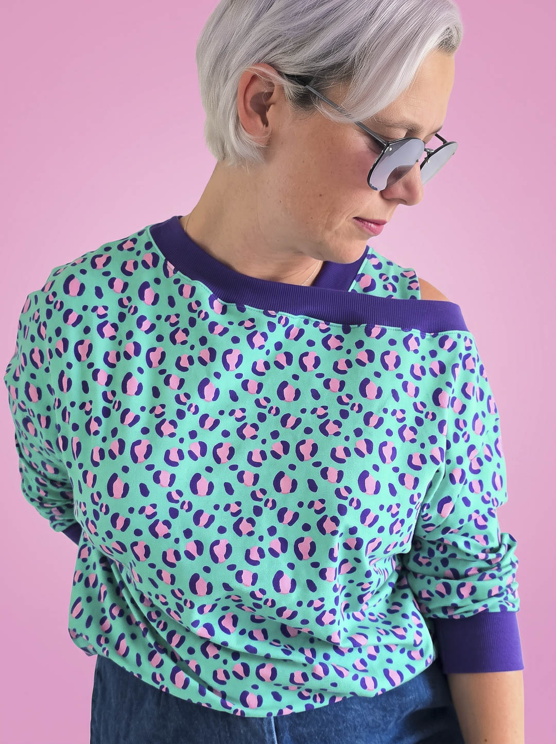 J&amp;J Bio Jersey Mini Leo emerald