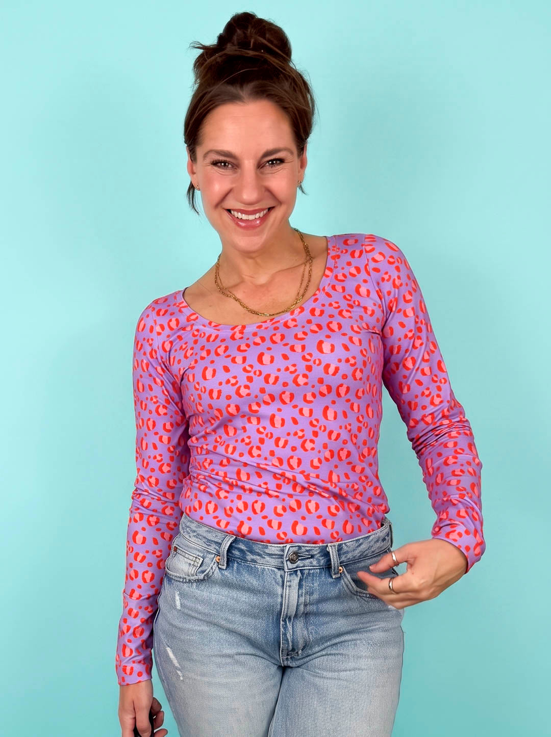 J&amp;J Bio Jersey Mini Leo lilac