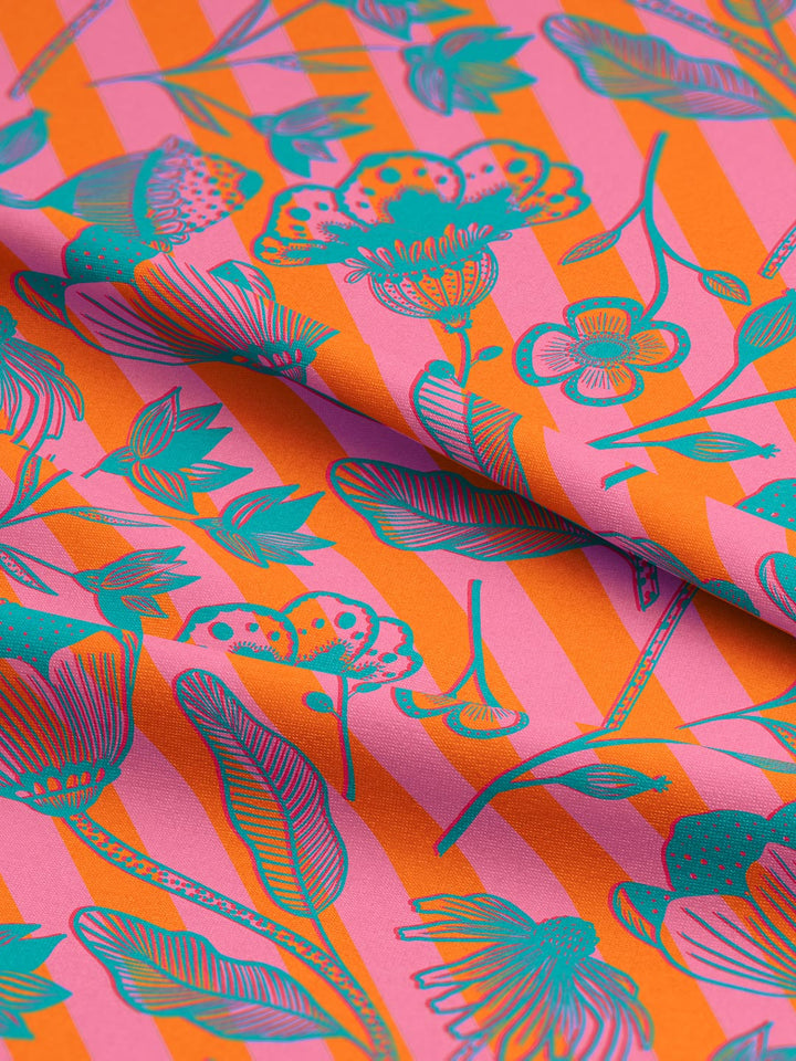 J&amp;J Bio Retrosweat Big Bouquet orange