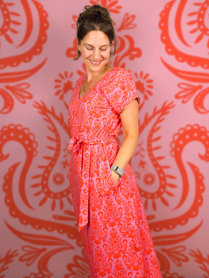 J&amp;J Bio Jersey Little Lady Loopington pink
