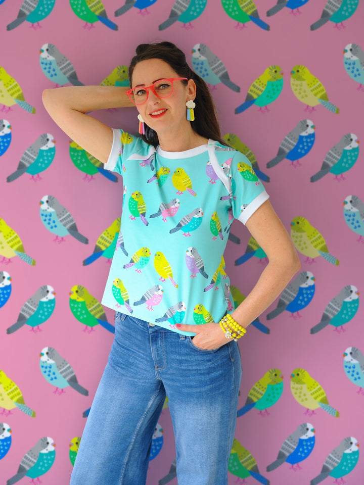 J&amp;J Bio Jersey Budgie mint