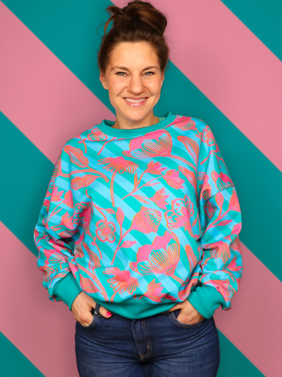 J&amp;J Bio Retrosweat Big Bouquet emerald