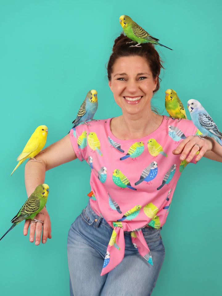 J&amp;J Bio Jersey Budgie rosa