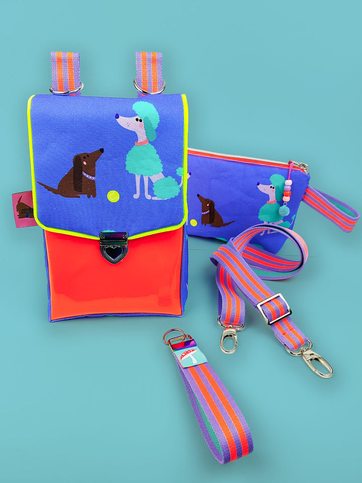 J&amp;J Bio Canvas Franzl &amp; Princess blueberry