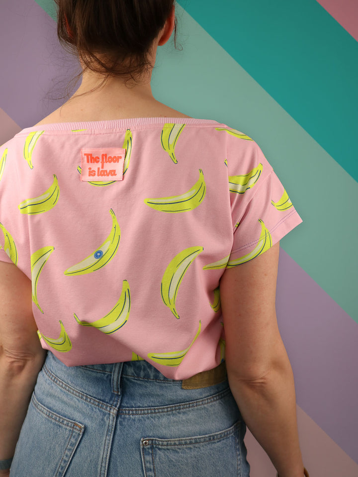 J&amp;J Bio Jersey Banana hellrosa