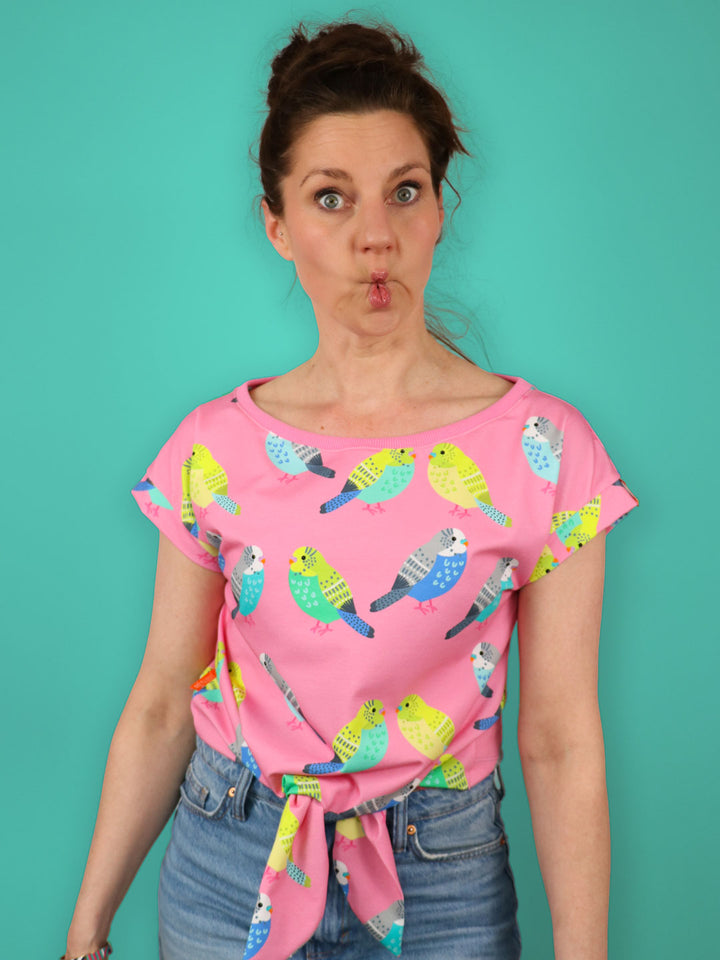 J&amp;J Bio Jersey Budgie rosa