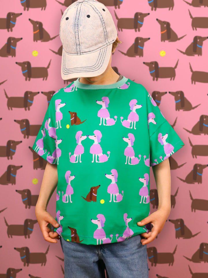J&amp;J Bio Jersey Franzl &amp; Princess springgreen