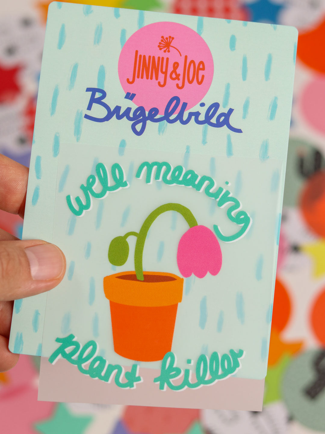 J&amp;J Bügelbild Plantkiller