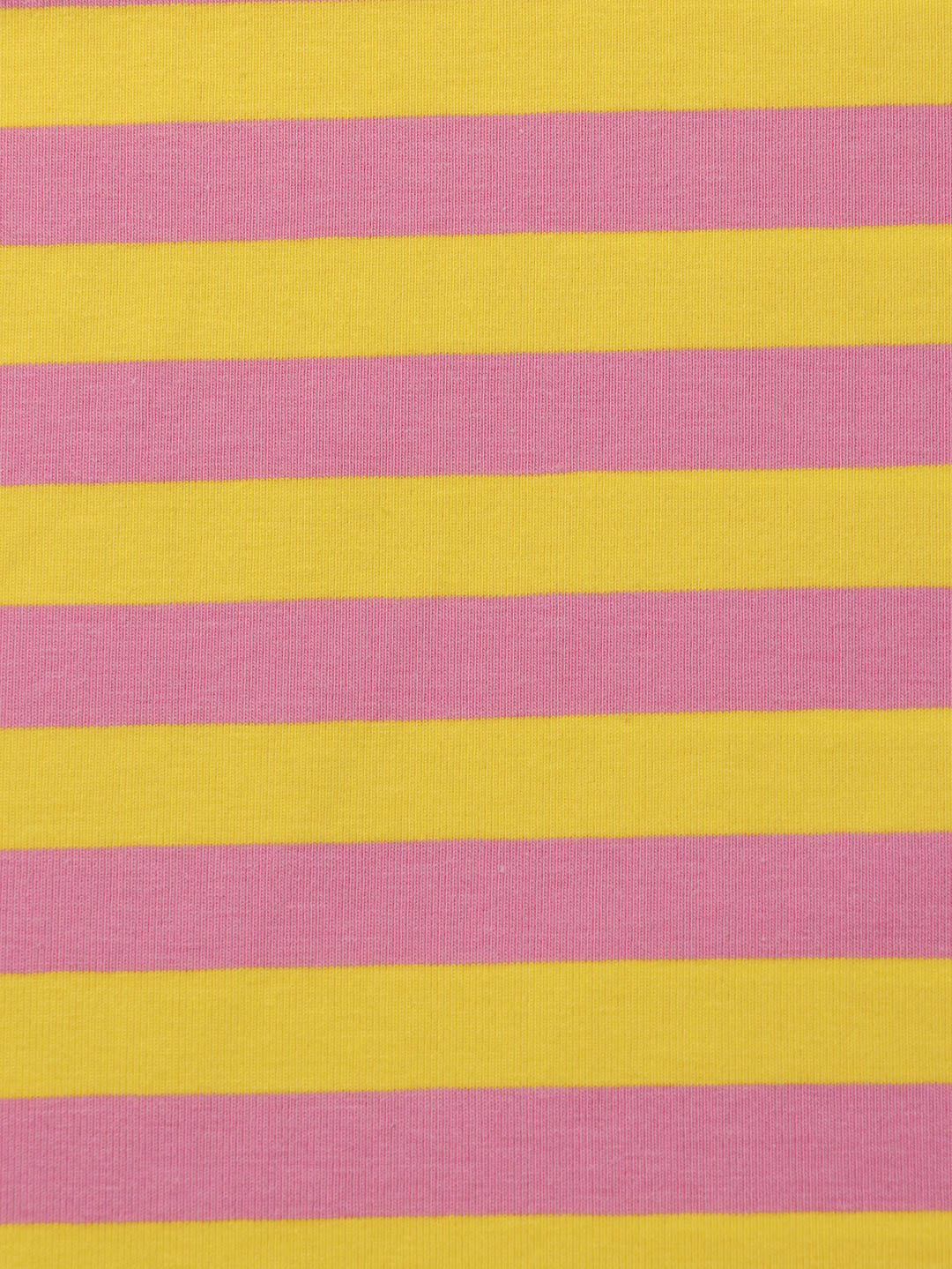 J&amp;J Bio Jersey Ringelz candy rosa gelb