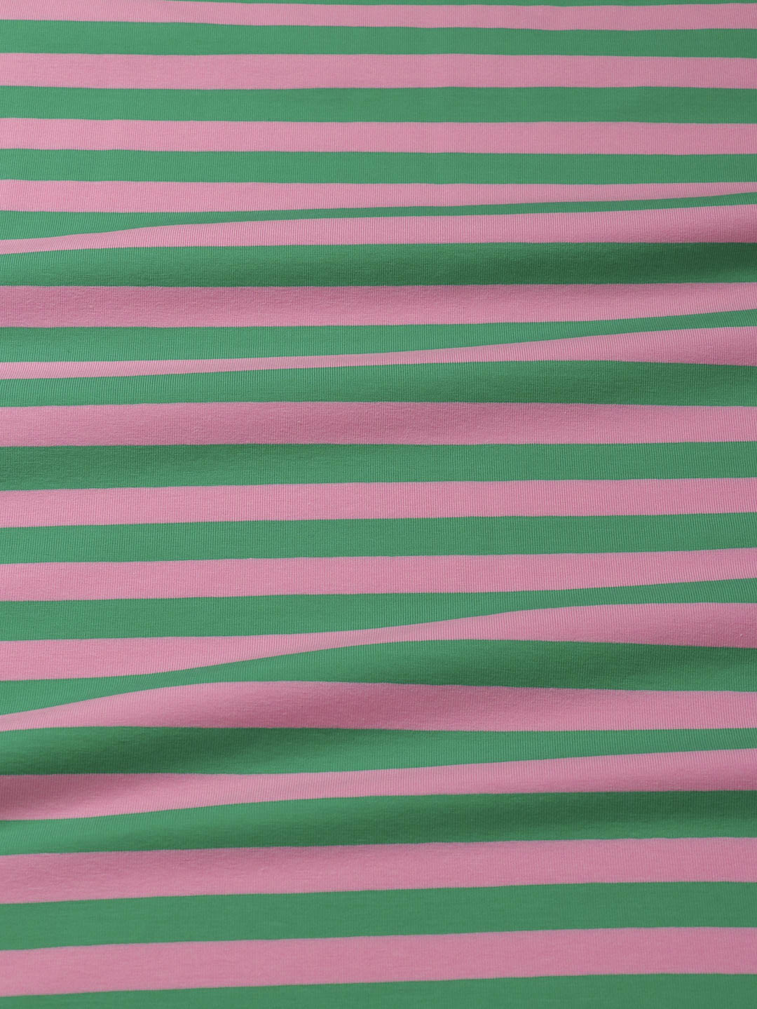 J&amp;J Bio Jersey Ringelz springgreen candy rosa