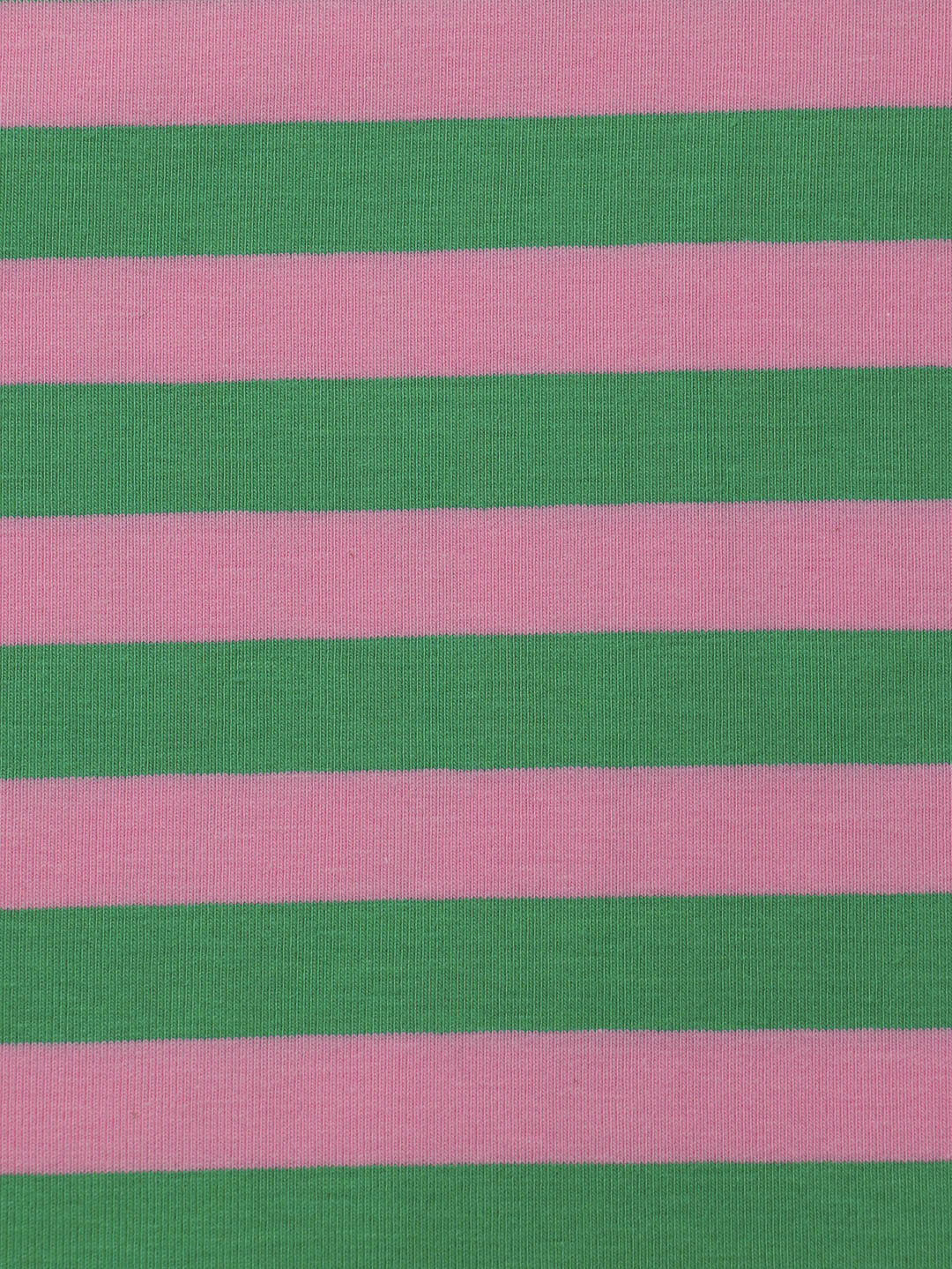 J&amp;J Bio Jersey Ringelz springgreen candy rosa