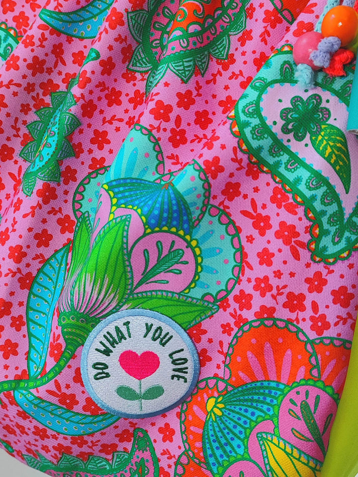 J&amp;J Canvas Oh So Boho pink