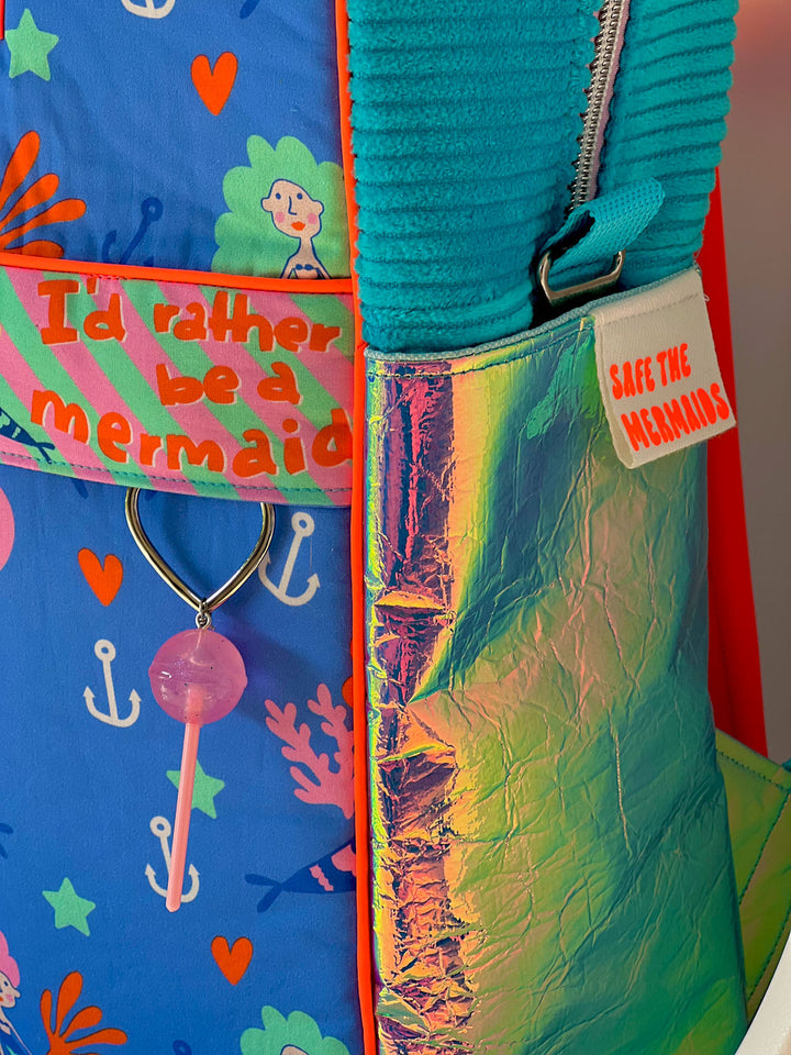 J&amp;J Paspelband Glow neon orange