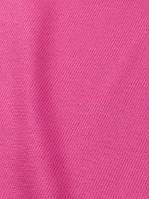 J&J Rippjersey uni | Bündchen pink extrabreit