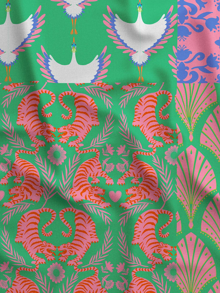 B-Ware J&amp;J Bio Canvas Panel Jungle Mix 1