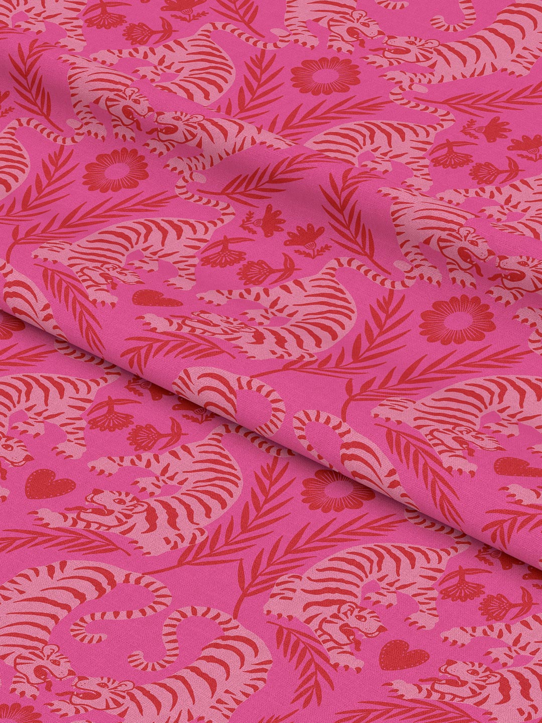 J&J Bio Canvas El Tigre magenta