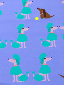 J&J Bio French Terry Franzl & Princess blueberry