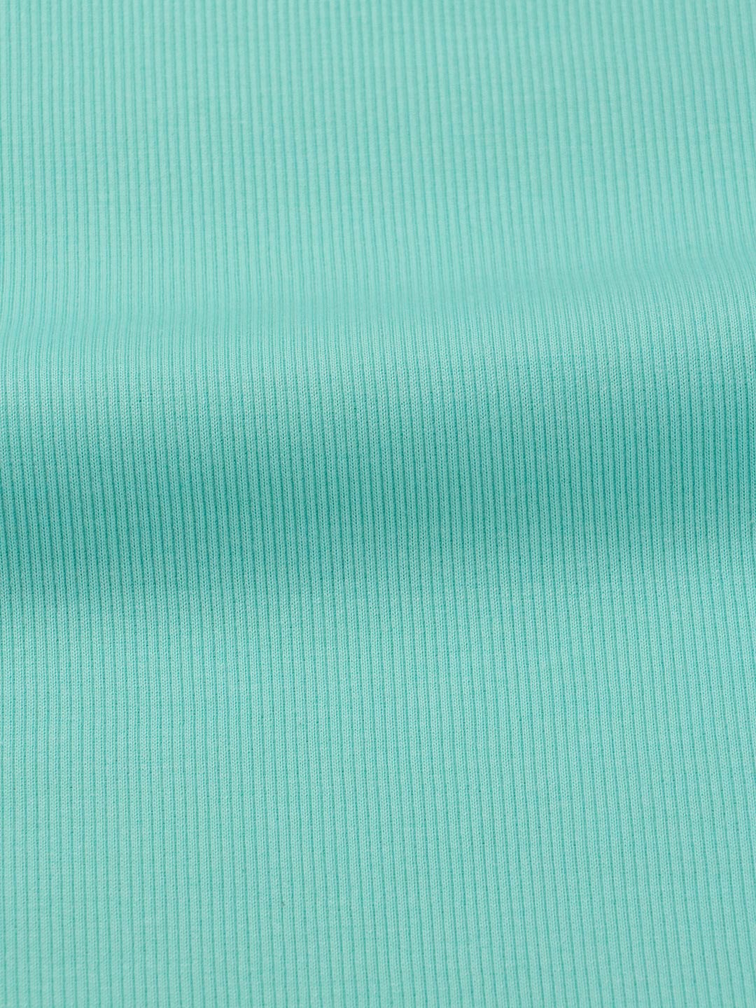 J&J Bio Rippjersey mint | Bündchenstoff schwer