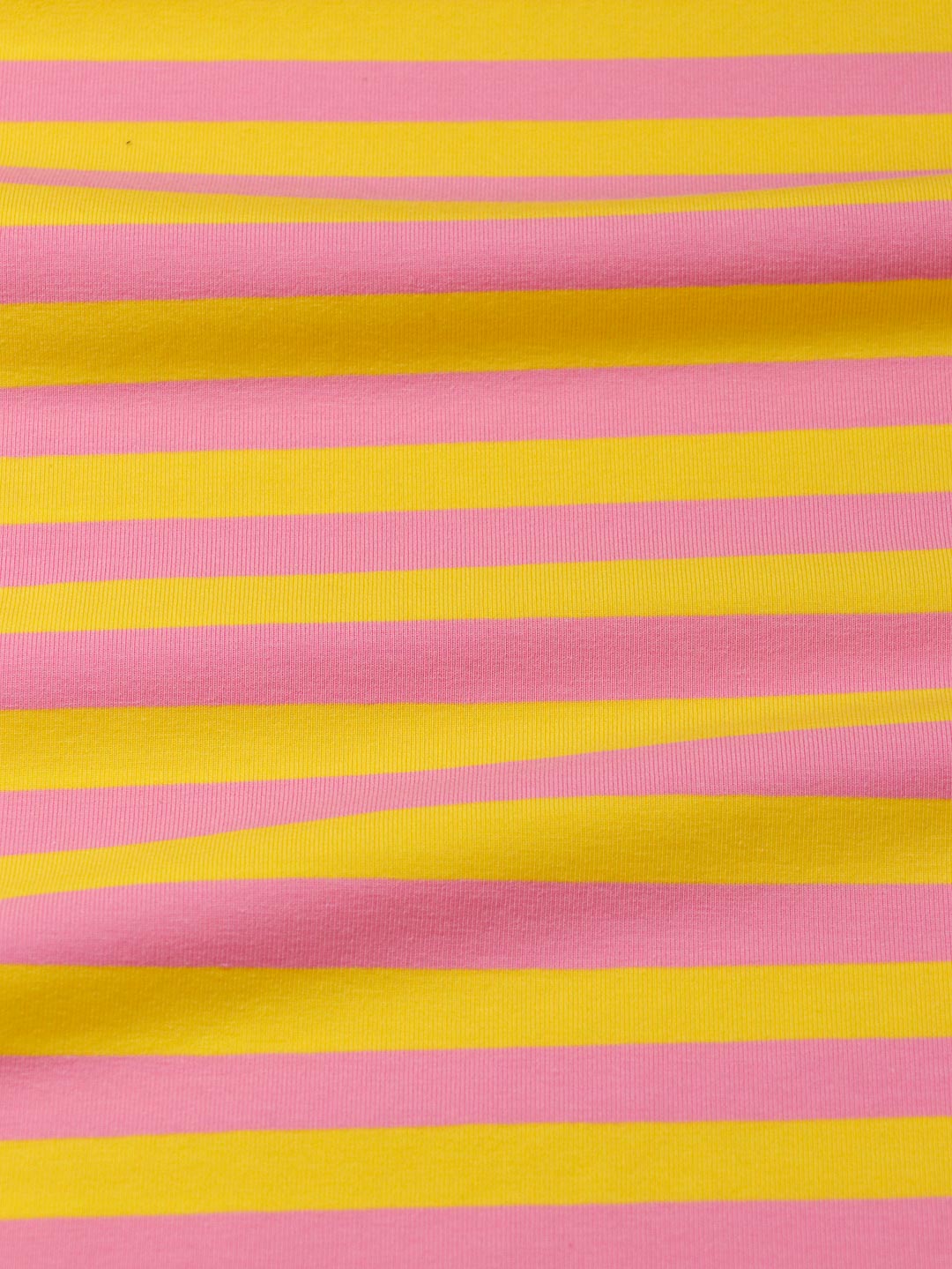 J&J Bio Jersey Ringelz rosa gelb