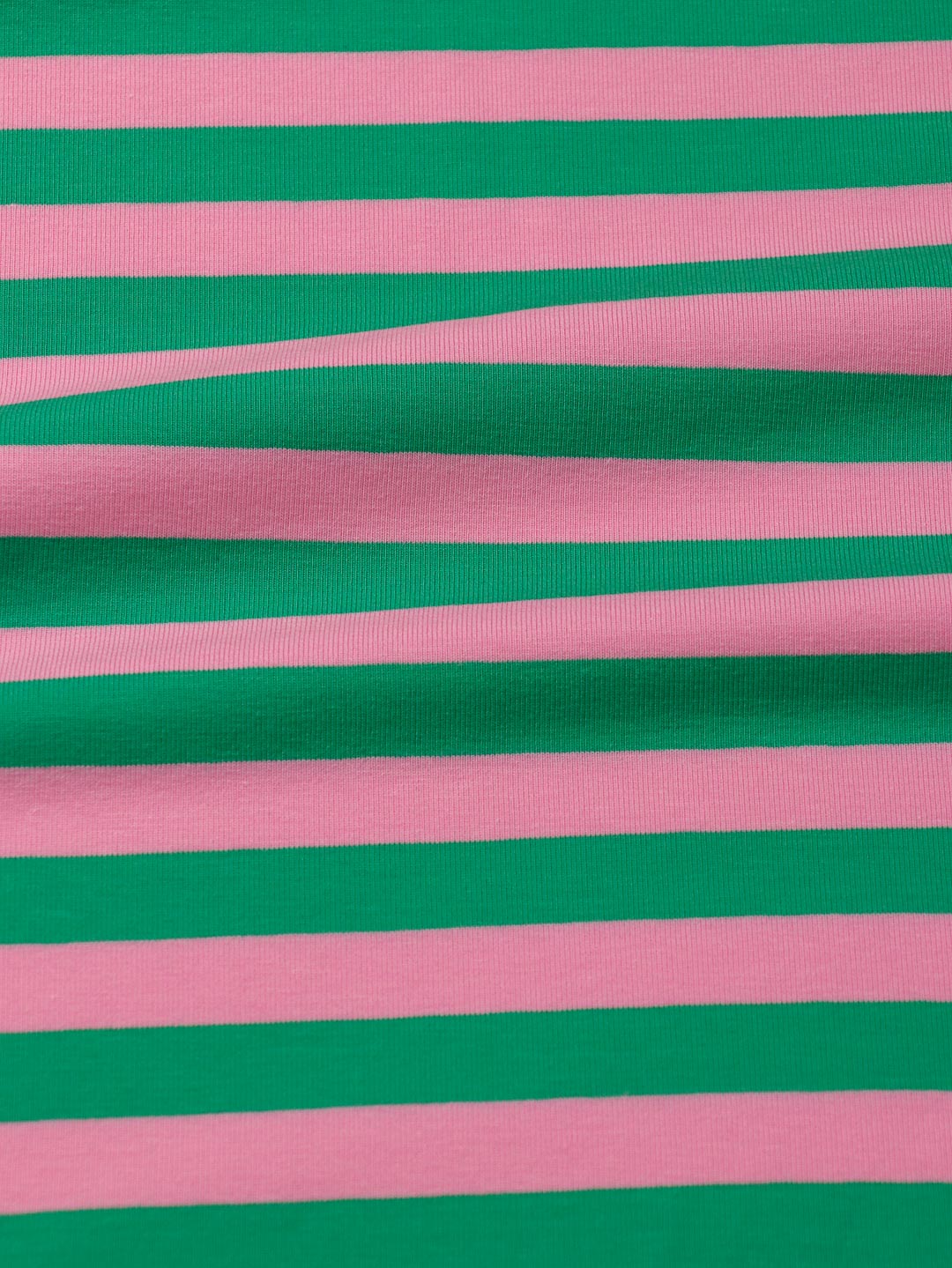 J&J Bio Jersey Ringelz springgreen rosa