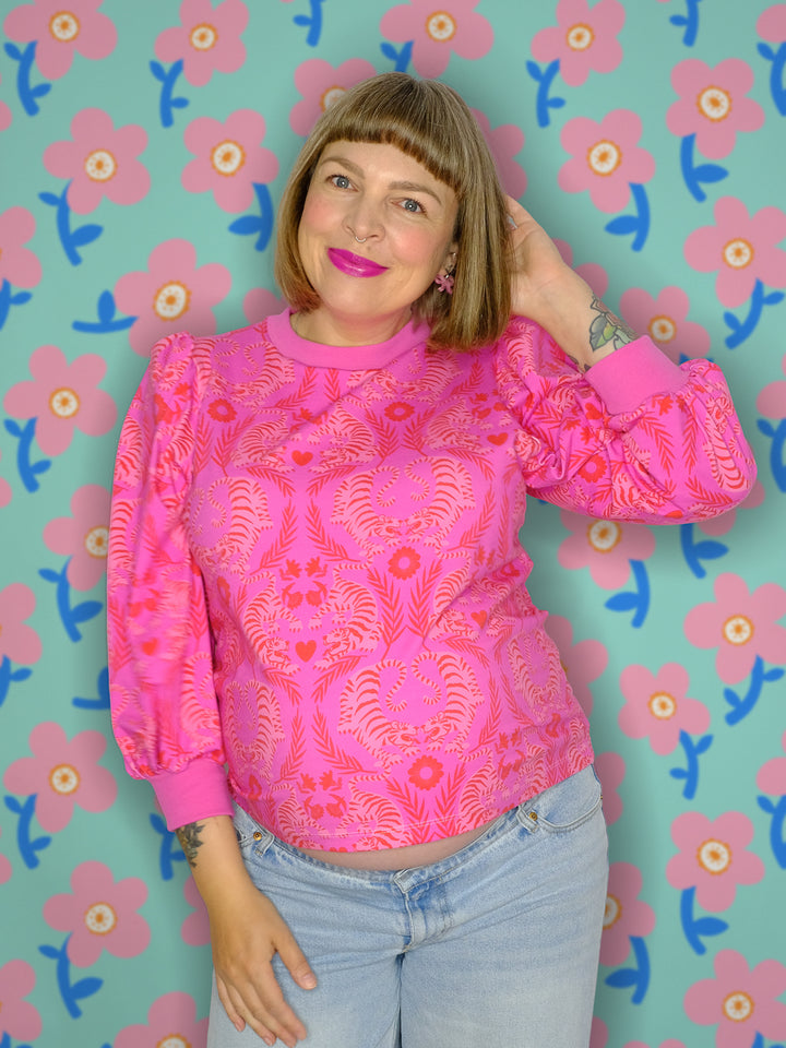 J&amp;J Bio Jersey El Tigre pink