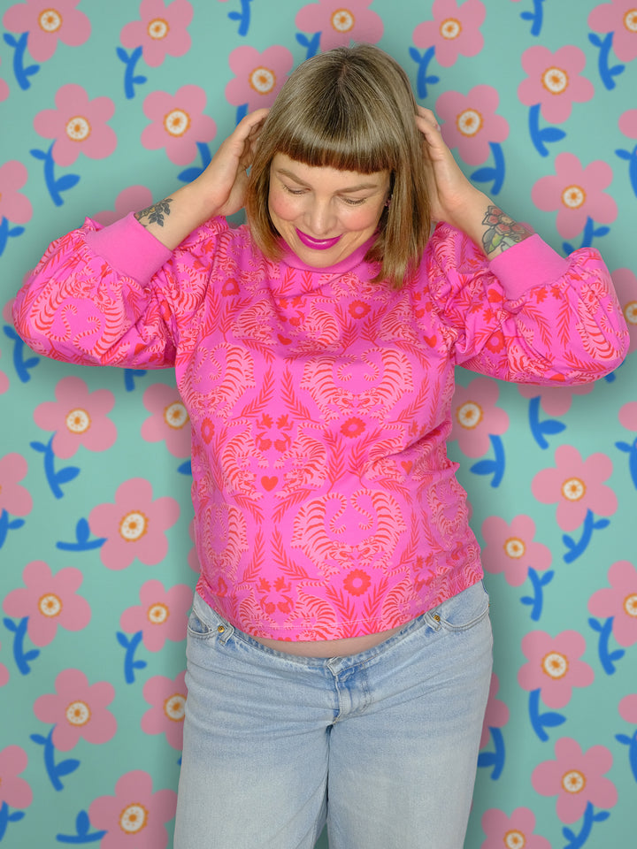 J&amp;J Bio Jersey El Tigre pink