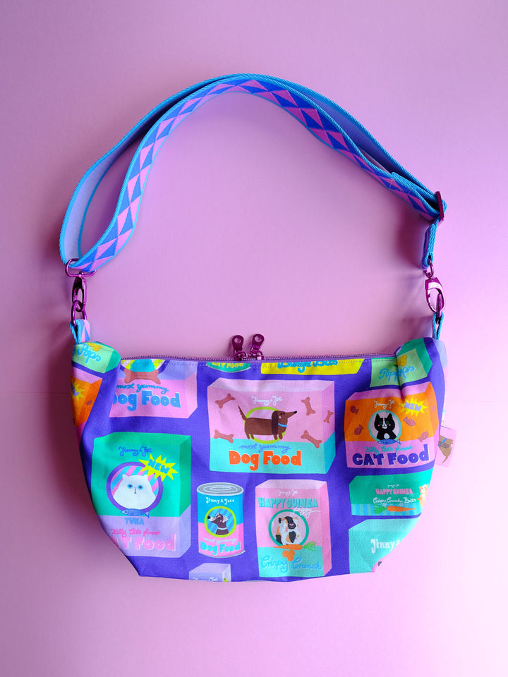 J&amp;J Bio Canvas Pet Shop lila