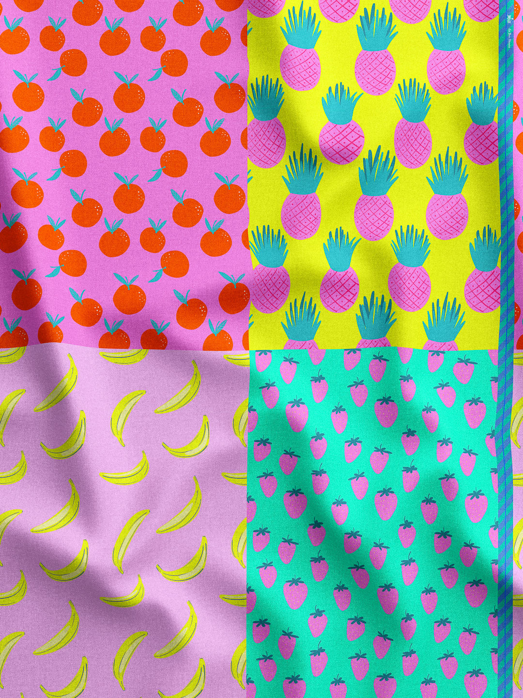 J&J Canvas Panel Fruity