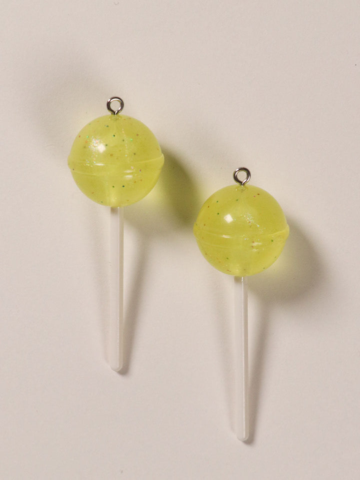 J&amp;J Lolipop glow in the dark gelb