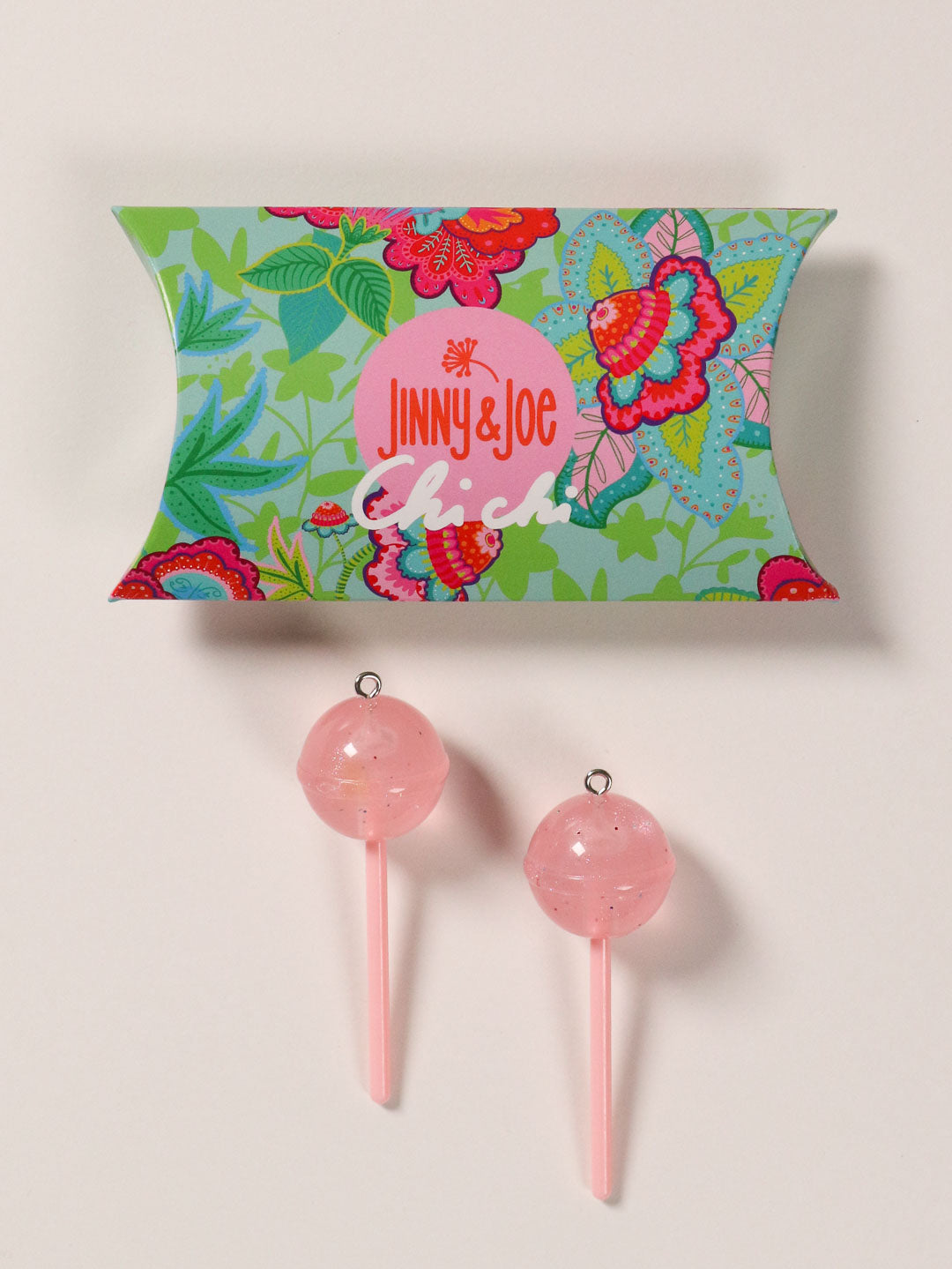 J&J Lollipop glow in the dark rosa