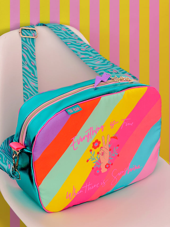 J&amp;J Bio Canvas Rainbow to go sweet splash