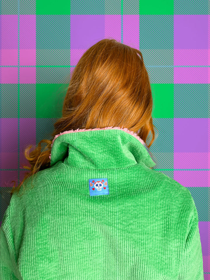 J&amp;J Cord Uni 6W Stretch hellgrün